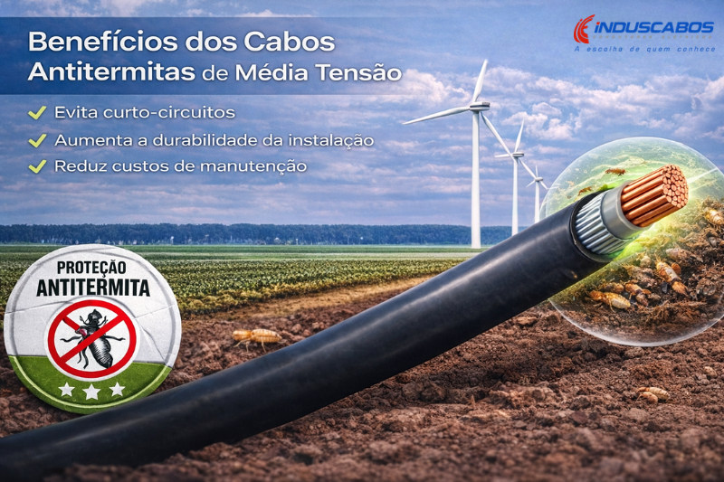 Benefícios do cabo antitermita