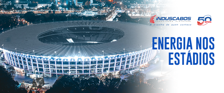 Banner do artigo Energia nos Estádios