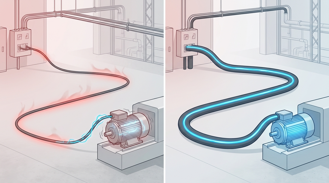 Imagem de apoio do conteúdo do post Dimensionamento de Cabos Elétricos: por que a queda de tensão é tão importante?