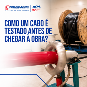 Imagem destacada do post Testes em cabos elétricos: como a qualidade é verificada antes da obra