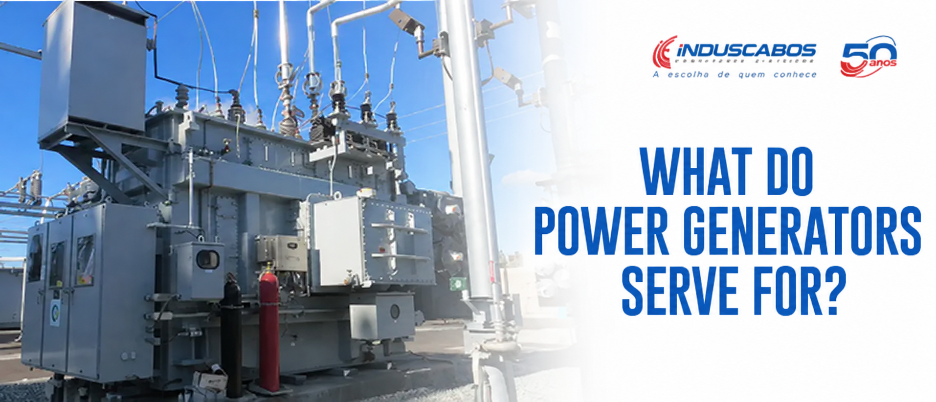 Banner for the post Power generators: how to ensure continuity and safety in the electricity supply