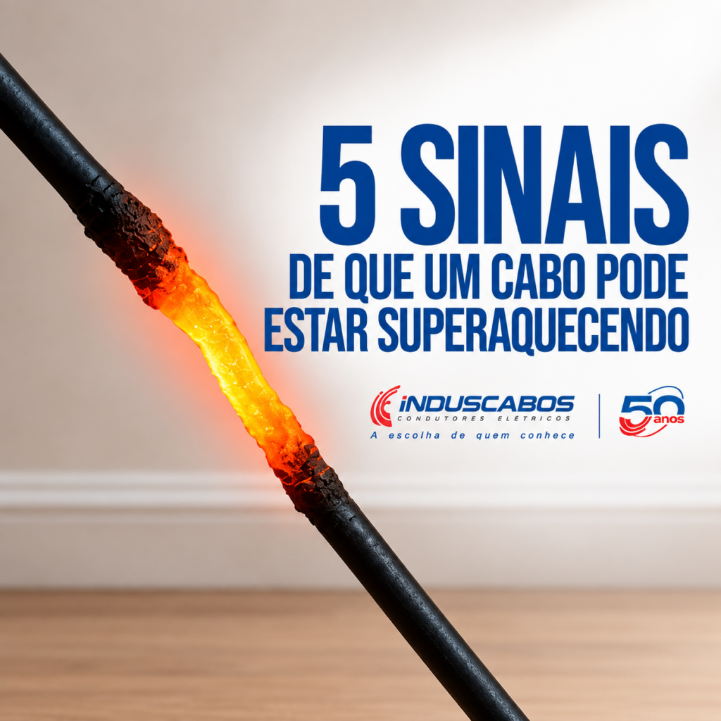 Imagem destacada do post Cabo superaquecendo: 5 sinais de alerta e o que avaliar na instalação